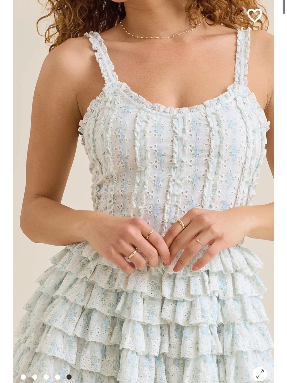 New with tags Altar’d State Maribelle Floral Mini Dress - Picture 4 of 6